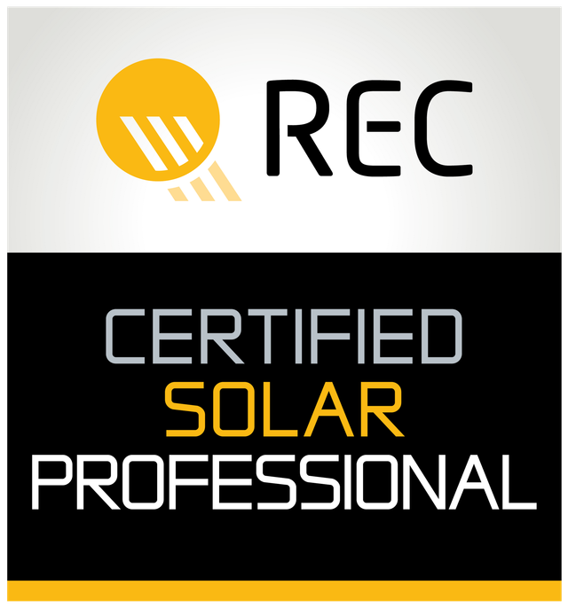 RCSP solar energy certification North Florida, representing expertise in solar panels installation.