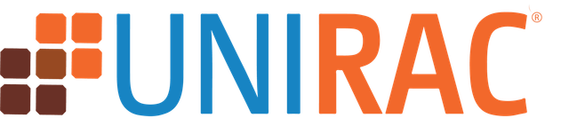 Unirac logo North FL, representing reliable solar panels installation, solar power installation, and mounting solutions.