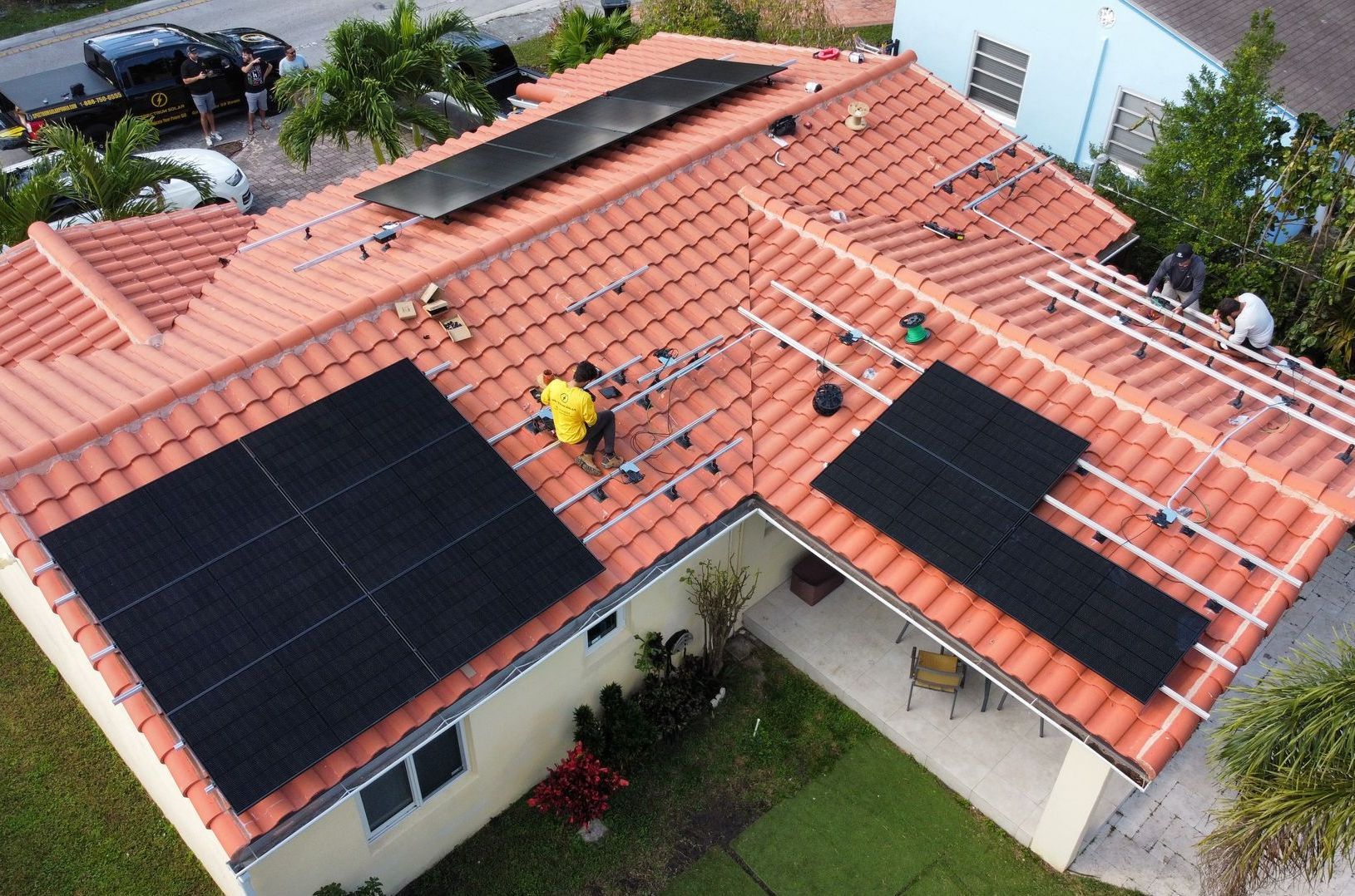House with solar panels on the roof, showcasing solar power on roof, solar energy cost, and best solar energy solutions.